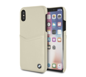 BMW BMW backcover voor Apple iPhone X-Xs - Taupe BMW BMW backcover voor Apple iPhone X-Xs - Taupe