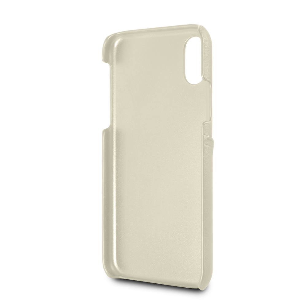 BMW BMW backcover voor Apple iPhone X-Xs - Taupe BMW BMW backcover voor Apple iPhone X-Xs - Taupe