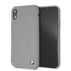 BMW back cover pour iPhone XR - Gris