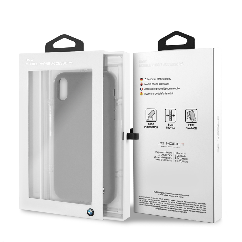 BMW BMW back cover für iPhone XR - Grau BMW BMW back cover für iPhone XR - Grau