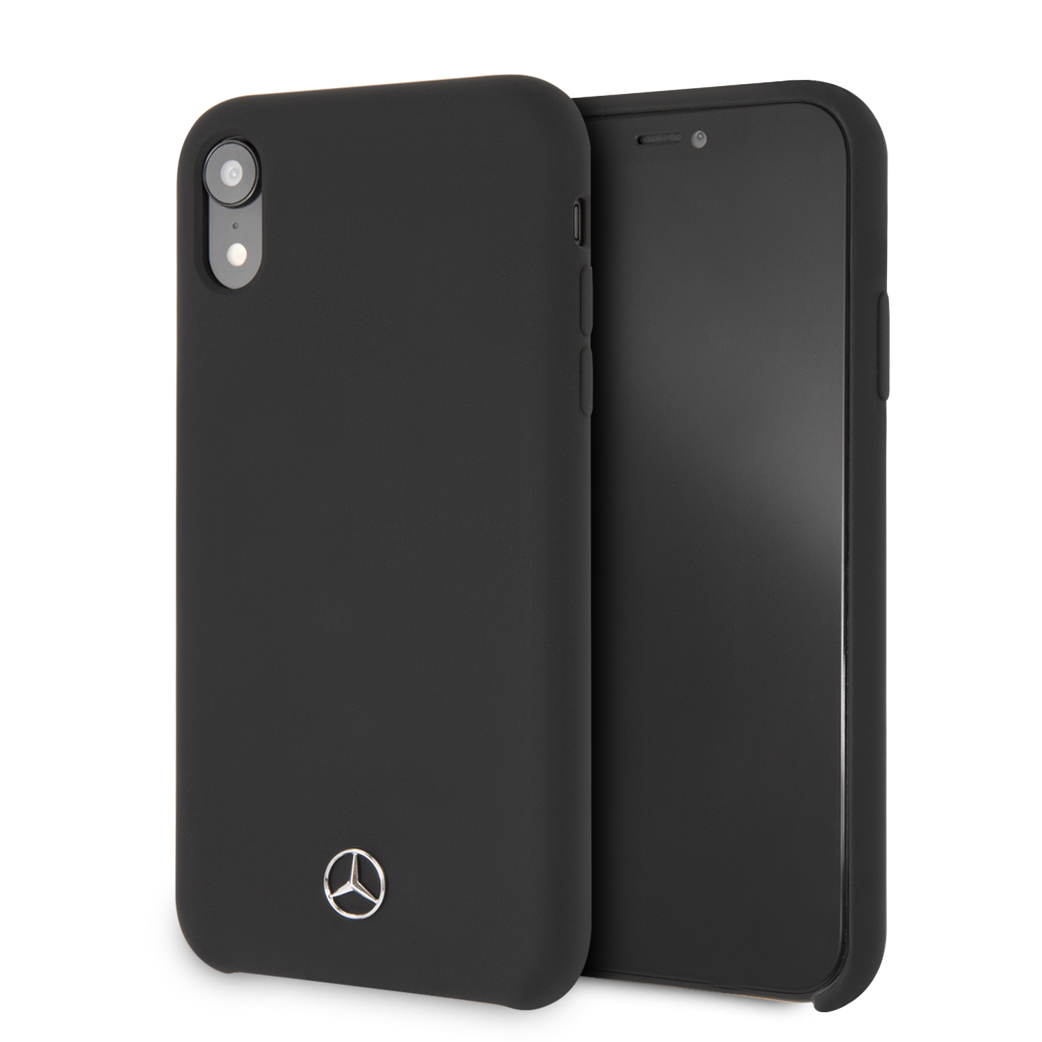 Mercedes-Benz Mercedes-Benz backcover voor Apple iPhone XR - Zwart