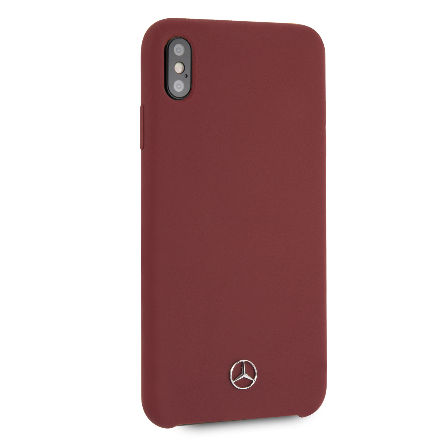 Mercedes-Benz Mercedes-Benz backcover voor Apple iPhone Xs Max - Rood, foto 2 van 5