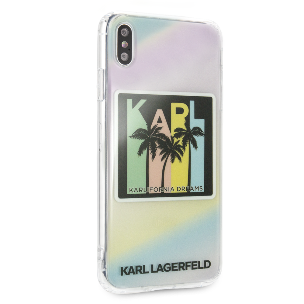 Karl Lagerfeld Karl Lagerfeld back cover for iPhone Xs Max - Print Karl Lagerfeld Karl Lagerfeld back cover for iPhone Xs Max - Print