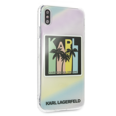Karl Lagerfeld Karl Lagerfeld back cover for iPhone Xs Max - Print Karl Lagerfeld Karl Lagerfeld back cover for iPhone Xs Max - Print