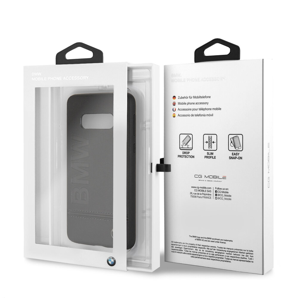 BMW BMW back cover pour Galaxy S10e - Noir BMW BMW back cover pour Galaxy S10e - Noir