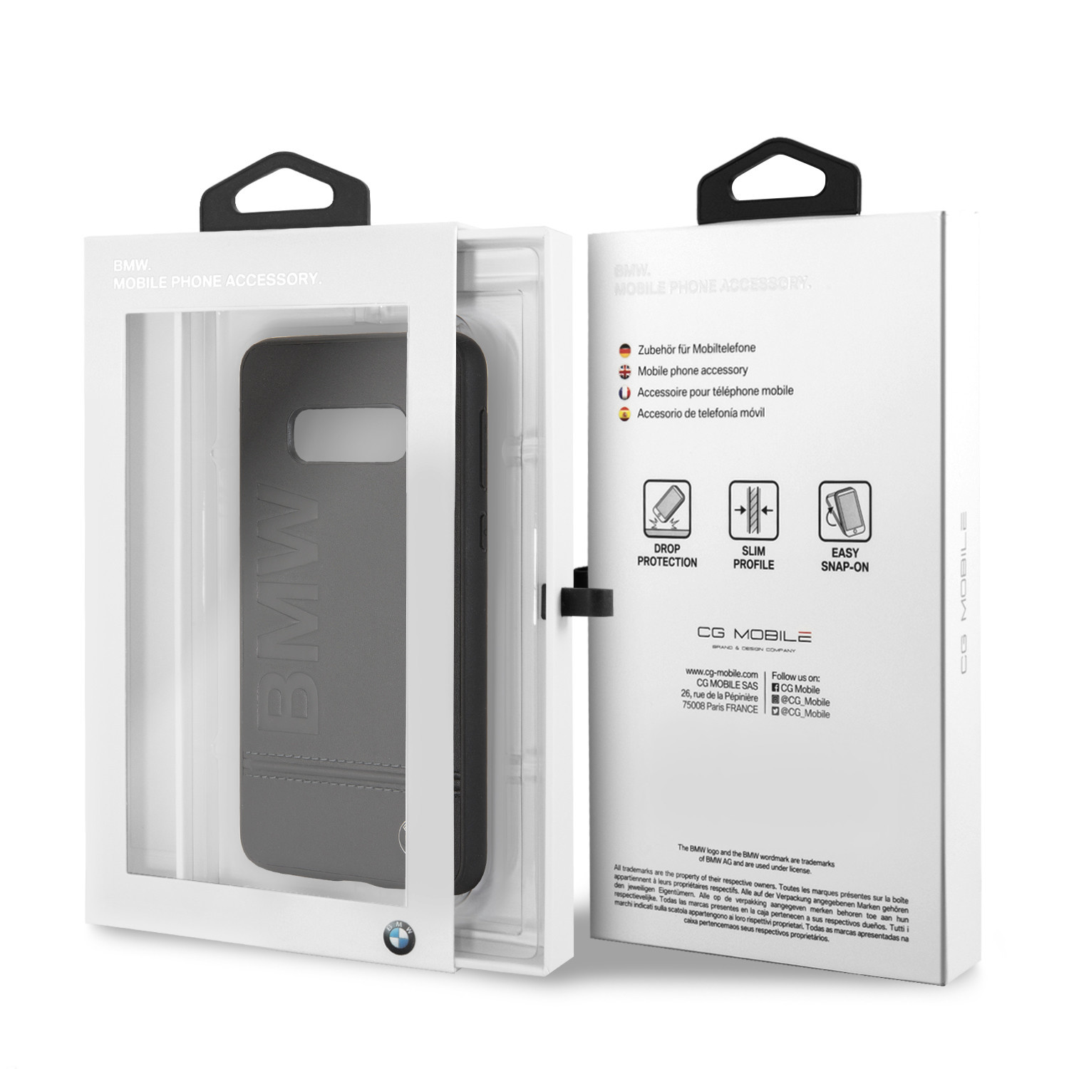 BMW BMW backcover voor Samsung Galaxy S10e - Zwart, foto 5 van 5