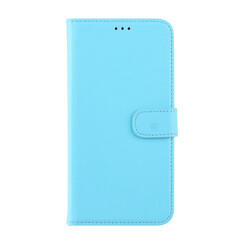 Samsung Galaxy A20 Kartenhalter Blau Book-Case hul -Magnetverschluss - Kunststof;TPU