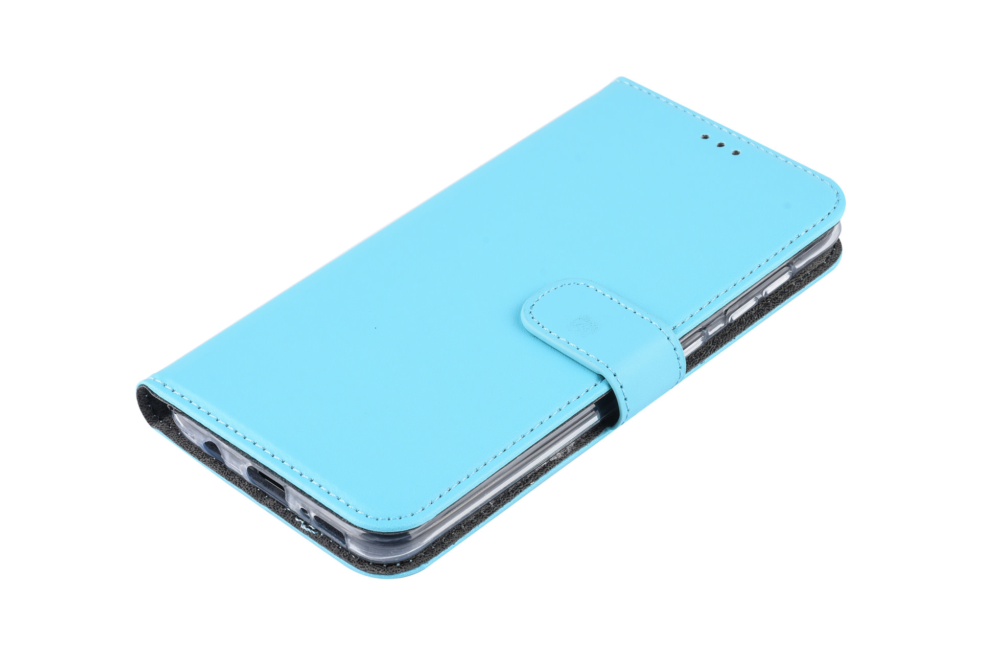 Blauw hoesje Samsung Galaxy A20 Book Case - Pasjeshouder - Magneetsluiting (A205F), foto 4 van 6
