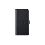 Samsung Galaxy M10 Kartenhalter Schwarz Book-Case hul -Magnetverschluss - Kunststof;TPU