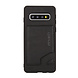 Pierre Cardin Pierre Cardin Coque pour Galaxy S10 - Noir Pierre Cardin Pierre Cardin Coque pour Galaxy S10 - Noir