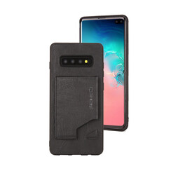 Pierre Cardin Backcover für Galaxy S10 Plus - Schwarz