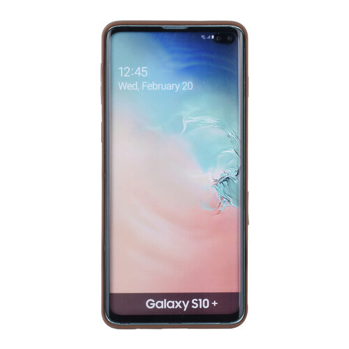 UNIQ Accessory Backcover für Galaxy S10 Plus - Braun
