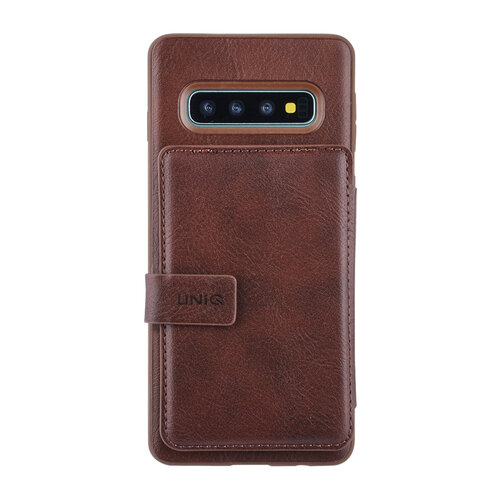 UNIQ Accessory Back Cover for Galaxy S10 Plus - Brown