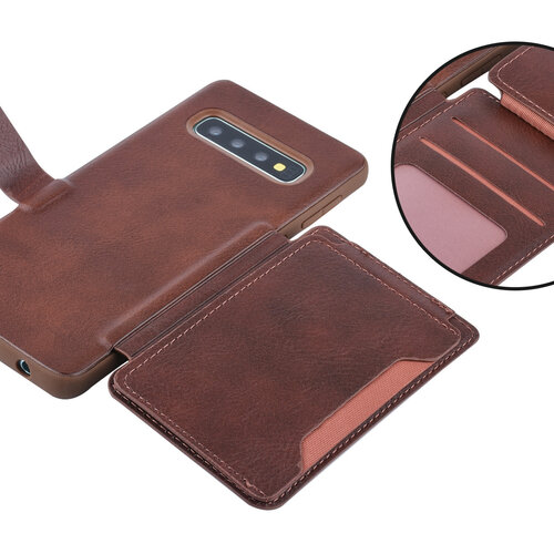 UNIQ Accessory Backcover für Galaxy S10 Plus - Braun
