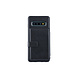 UNIQ Accessory UNIQ Accessory Galaxy S10 Kunstleer Backcover hoesje met clip pasjeshouder - Zwart UNIQ Accessory UNIQ Accessory Galaxy S10 Kunstleer Backcover hoesje met clip pasjeshouder - Zwart