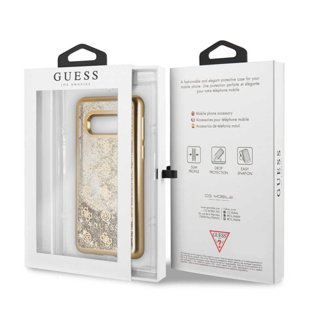 Guess Guess back cover for Galaxy S10e - Gold Guess Guess back cover for Galaxy S10e - Gold