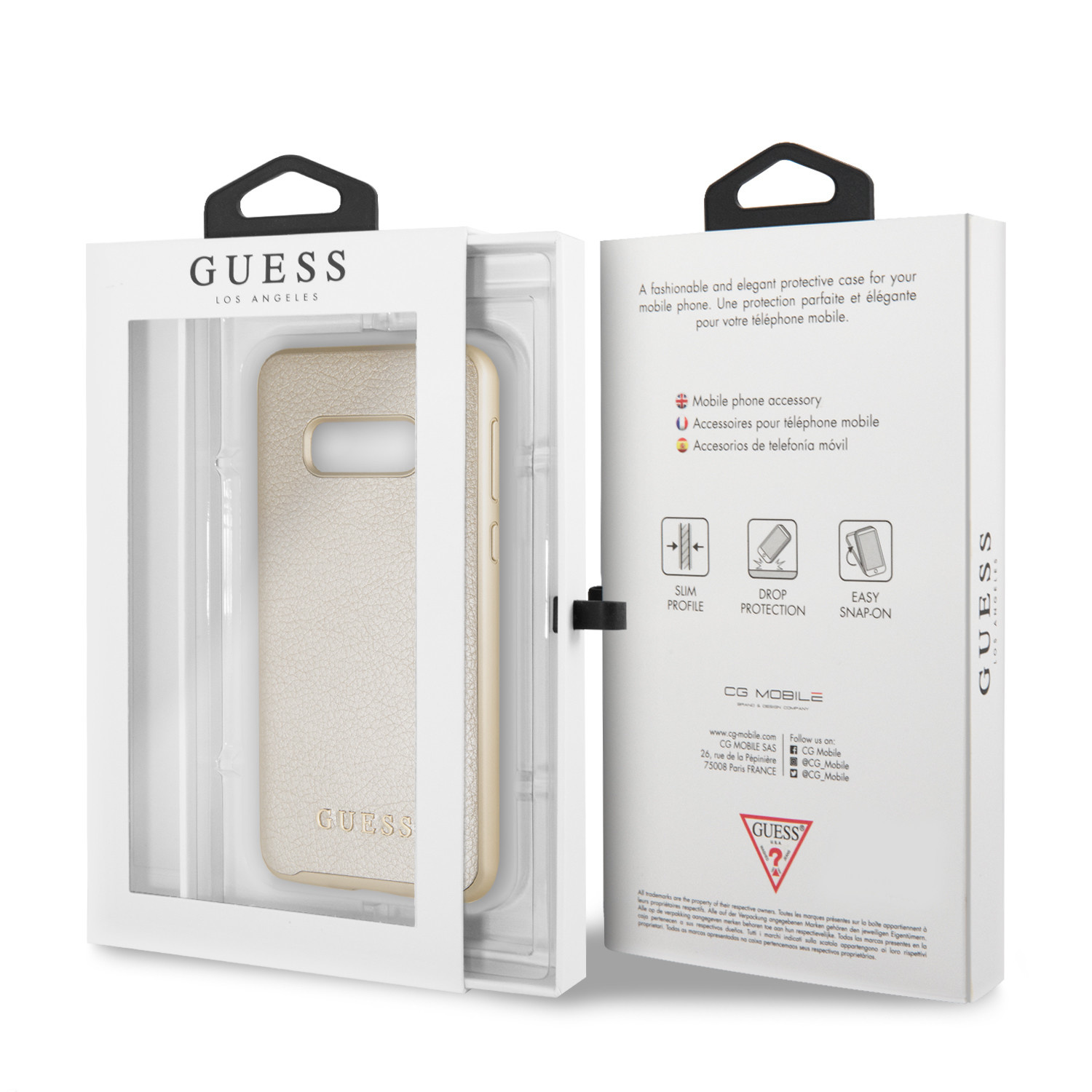 Guess Guess backcover voor Samsung Galaxy S10e - Goud, foto 5 van 5