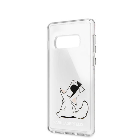 Karl Lagerfeld Karl Lagerfeld backcover voor Samsung Galaxy S10e - Transparant Karl Lagerfeld Karl Lagerfeld backcover voor Samsung Galaxy S10e - Transparant