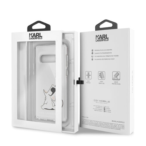 Karl Lagerfeld Karl Lagerfeld Coque pour Galaxy S10e - Transparent
