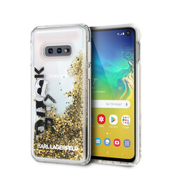 Karl Lagerfeld Back-Cover für Galaxy S10e - Schwarz