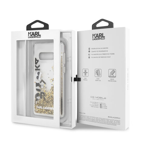 Karl Lagerfeld Karl Lagerfeld Back-Cover für Galaxy S10e - Schwarz Karl Lagerfeld Karl Lagerfeld Back-Cover für Galaxy S10e - Schwarz