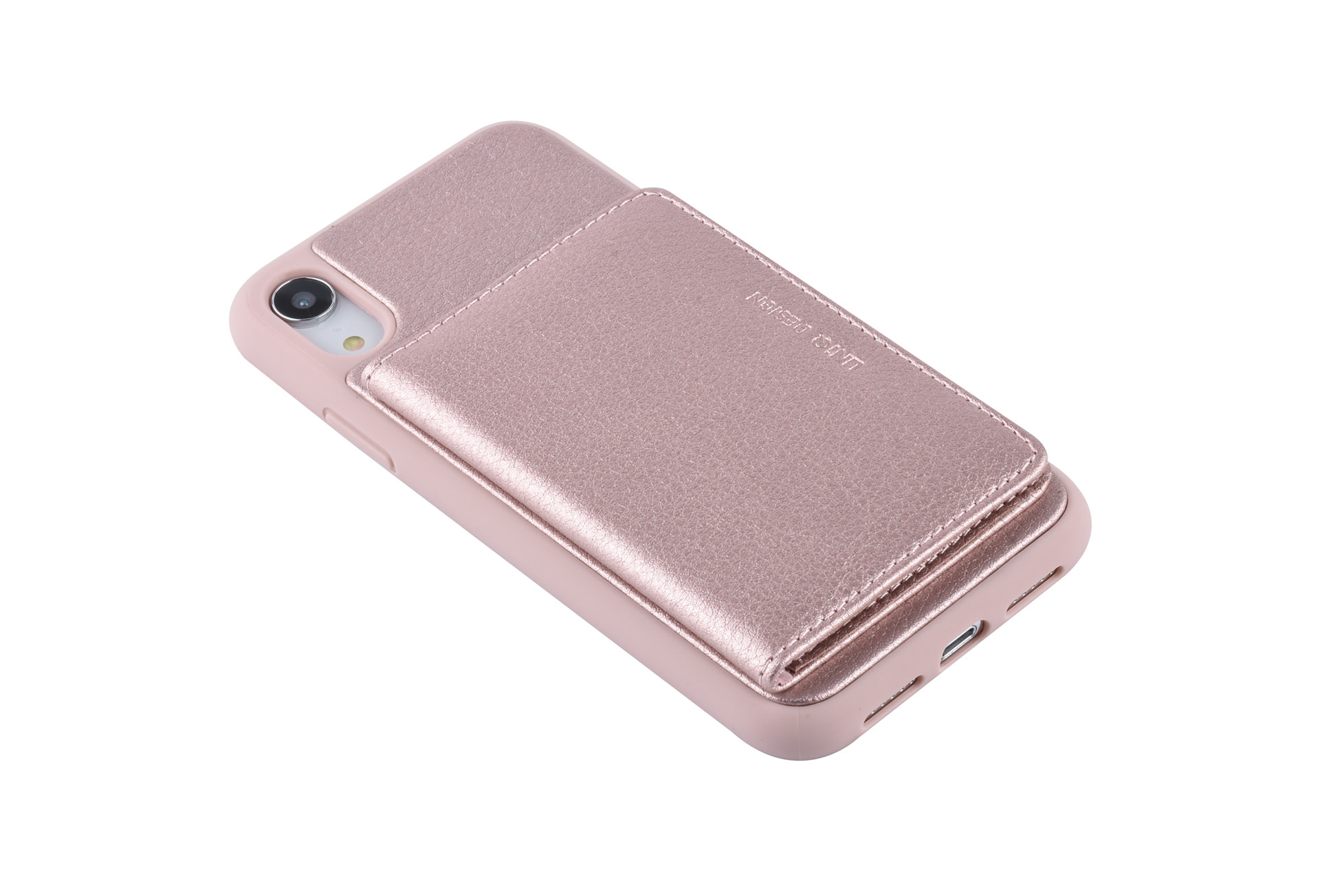 UNIQ Accessory UNIQ Accessory iPhone XR Kunstleer Backcover hoesje - Roze, foto 3 van 6