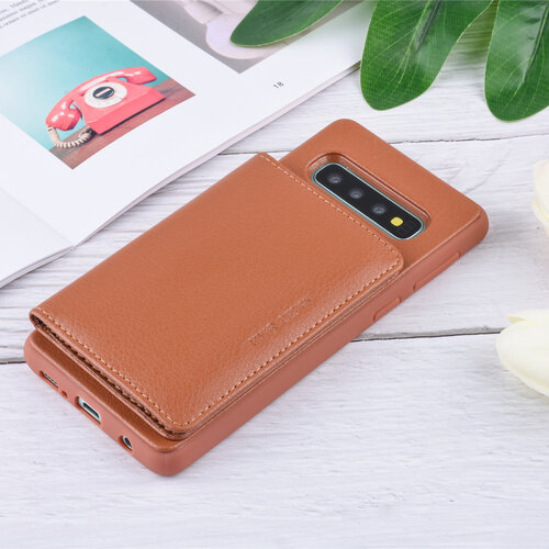 UNIQ Accessory Back Cover for Galaxy S10 - Brown