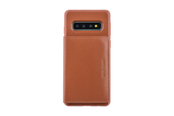 UNIQ Accessory UNIQ Accessory Backcover voor Samsung Galaxy S10 - Bruin UNIQ Accessory UNIQ Accessory Backcover voor Samsung Galaxy S10 - Bruin