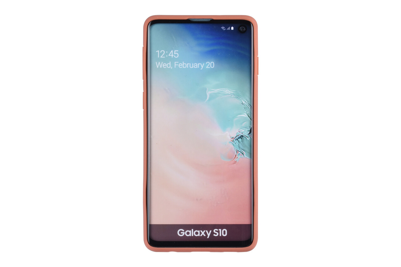 UNIQ Accessory UNIQ Accessory Backcover voor Samsung Galaxy S10 - Bruin UNIQ Accessory UNIQ Accessory Backcover voor Samsung Galaxy S10 - Bruin