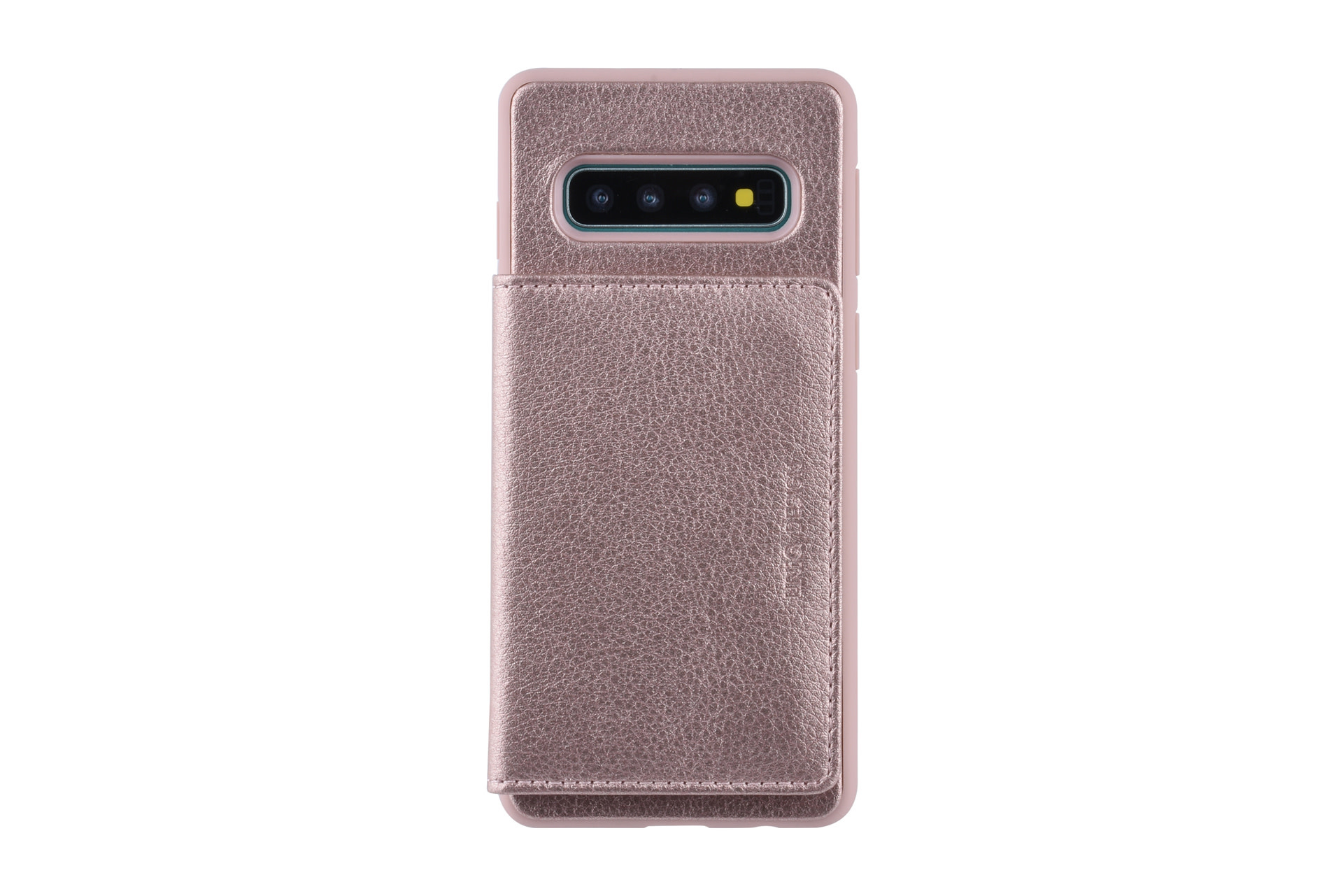 UNIQ Accessory UNIQ Accessory Galaxy S10 Plus Kunstleer Backcover hoesje - Roze, foto 2 van 6