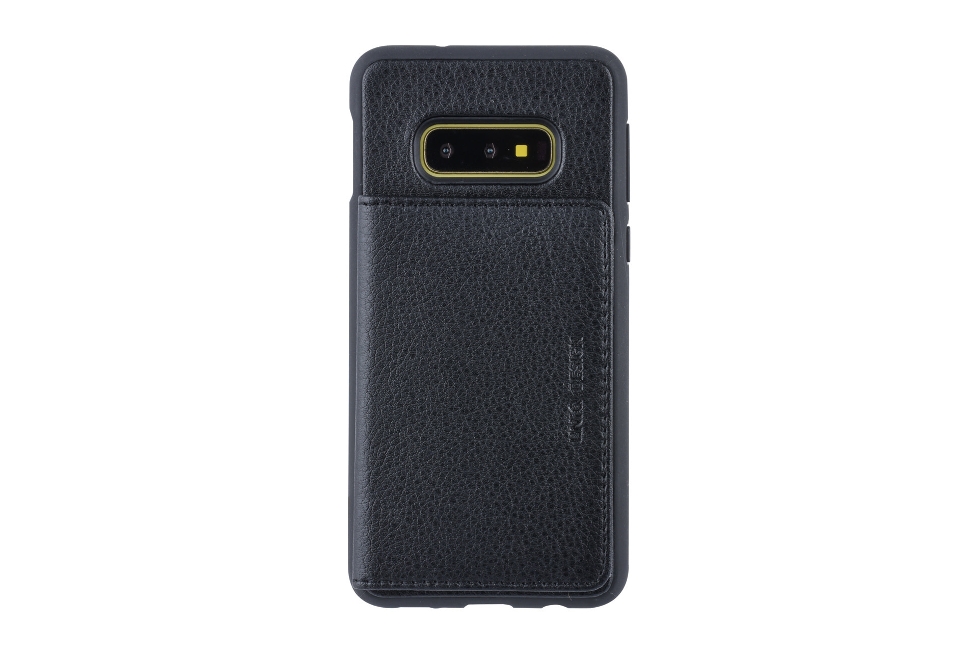 UNIQ Accessory UNIQ Accessory Galaxy S10e Kunstleer Backcover hoesje - Zwart, foto 2 van 6