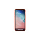 UNIQ Accessory UNIQ Accessory Galaxy S10e Kunstleer Backcover hoesje - Bruin UNIQ Accessory UNIQ Accessory Galaxy S10e Kunstleer Backcover hoesje - Bruin