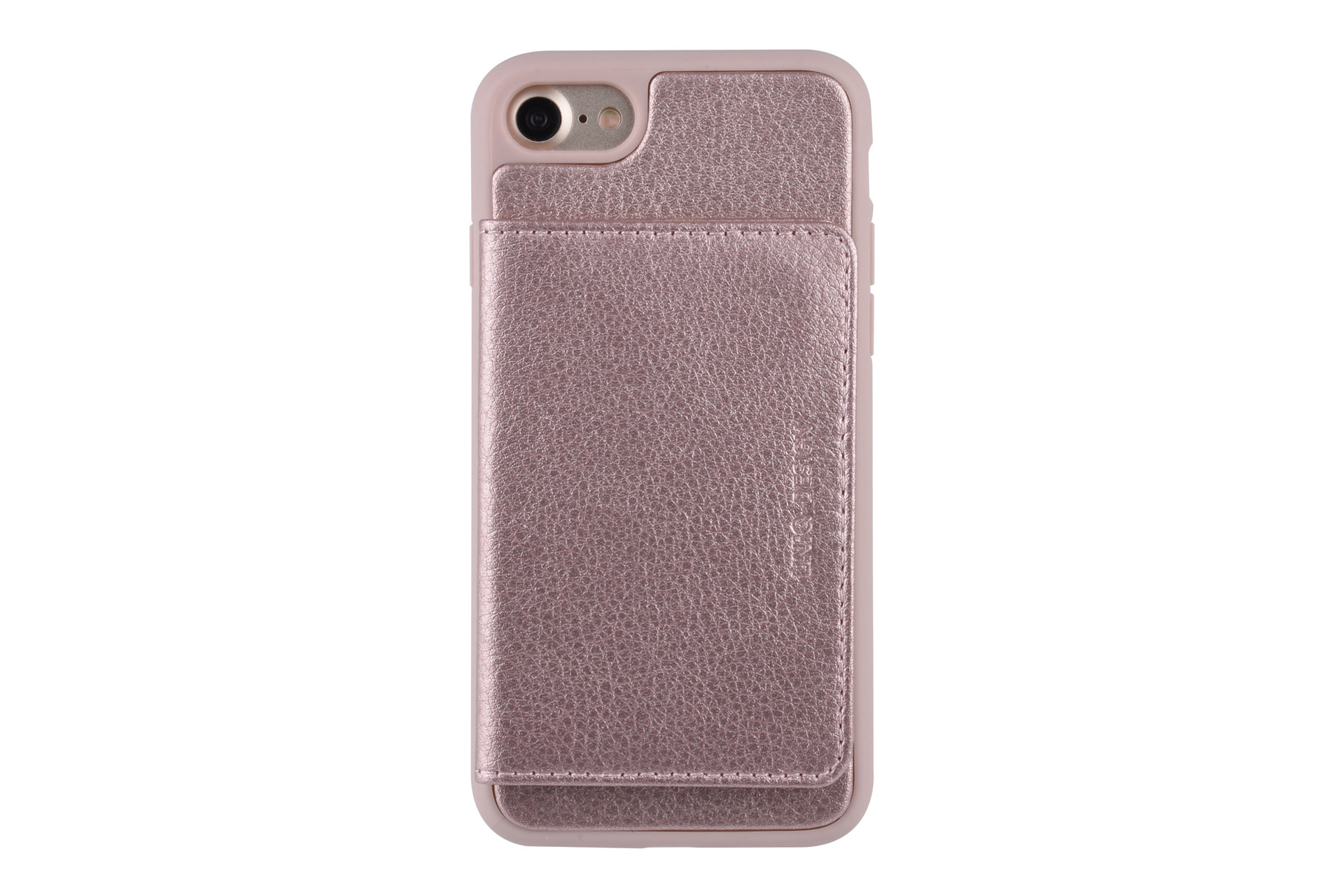 UNIQ Accessory UNIQ Accessory iPhone 7-8 Kunstleer Backcover hoesje - Roze, foto 2 van 6