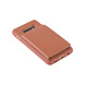 UNIQ Accessory UNIQ Accessory Galaxy S10e Kunstleer Backcover hoesje - Bruin UNIQ Accessory UNIQ Accessory Galaxy S10e Kunstleer Backcover hoesje - Bruin