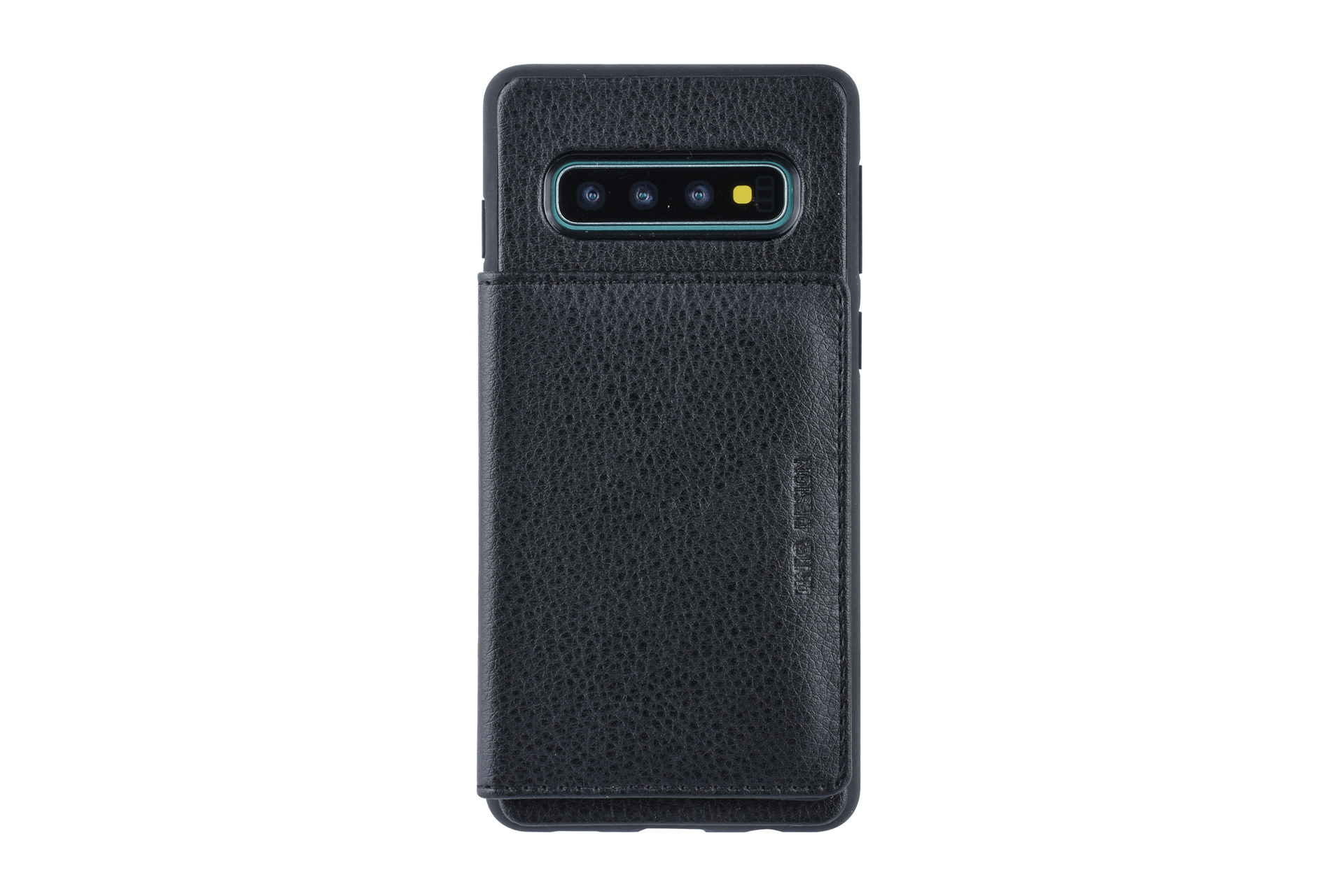 UNIQ Accessory UNIQ Accessory Galaxy S10 Kunstleer Backcover hoesje - Zwart, foto 2 van 6