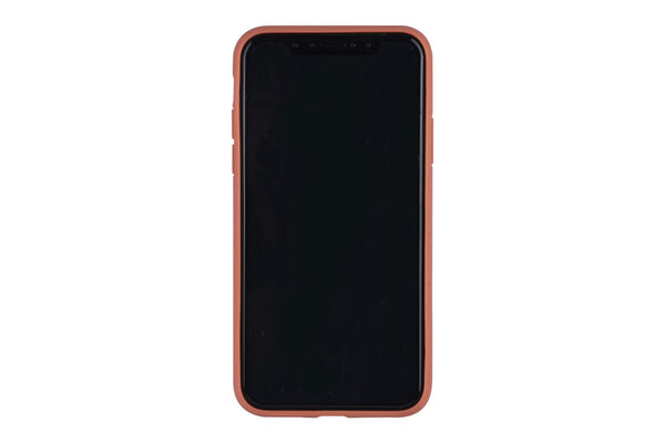 UNIQ Accessory UNIQ Accessory iPhone Xs Max Kunstleer Backcover hoesje - Bruin UNIQ Accessory UNIQ Accessory iPhone Xs Max Kunstleer Backcover hoesje - Bruin