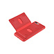 UNIQ Accessory UNIQ Accessory iPhone 7-8 Plus Kunstleer Backcover hoesje - Rood UNIQ Accessory UNIQ Accessory iPhone 7-8 Plus Kunstleer Backcover hoesje - Rood