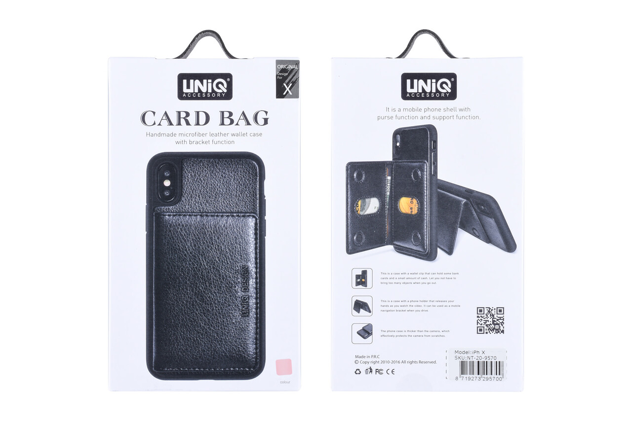 UNIQ Accessory Coque pour iPhone X - Rose UNIQ Accessory Coque pour iPhone X - Rose