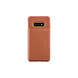 UNIQ Accessory UNIQ Accessory Galaxy S10e Kunstleer Backcover hoesje - Bruin UNIQ Accessory UNIQ Accessory Galaxy S10e Kunstleer Backcover hoesje - Bruin