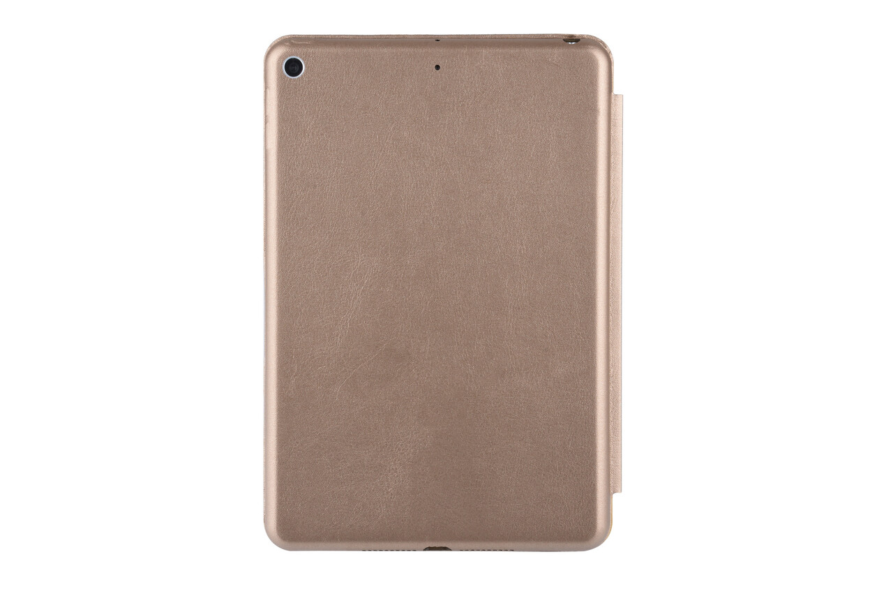 Apple iPad Mini 5 Goud Smart Case - Book Case Tablethoes Apple iPad Mini 5 Goud Smart Case - Book Case Tablethoes