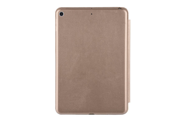 Apple iPad Mini 5 Goud Smart Case - Book Case Tablethoes Apple iPad Mini 5 Goud Smart Case - Book Case Tablethoes