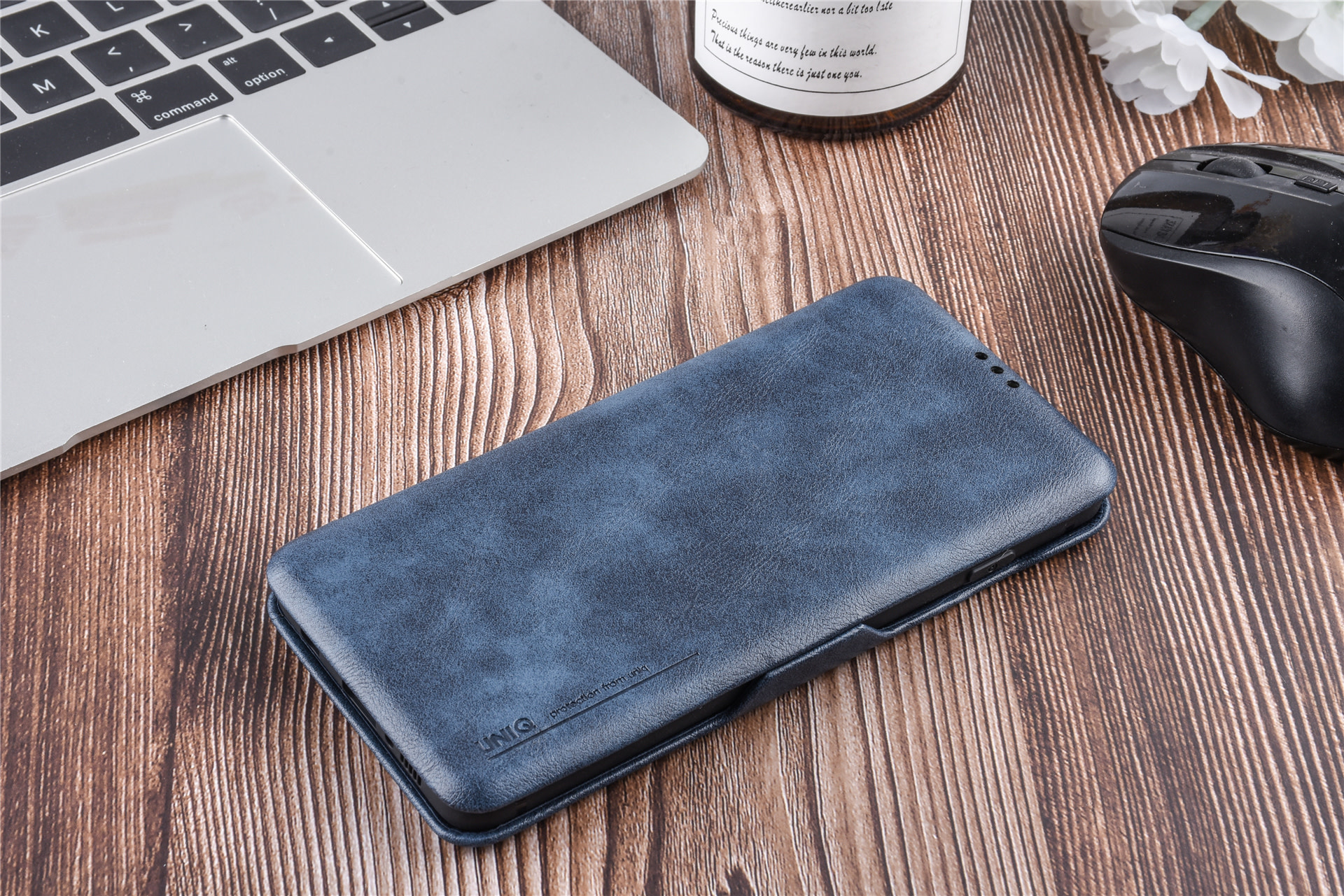 UNIQ Accessory UNIQ Accessory Blauw hoesje Galaxy S10 - Luxe Book Case, foto 5 van 6
