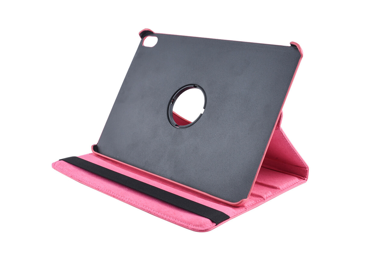 Apple iPad Pro 11 (2018) Hot Pink 360 graden draaibare hoes - Book Case Tablethoes Apple iPad Pro 11 (2018) Hot Pink 360 graden draaibare hoes - Book Case Tablethoes