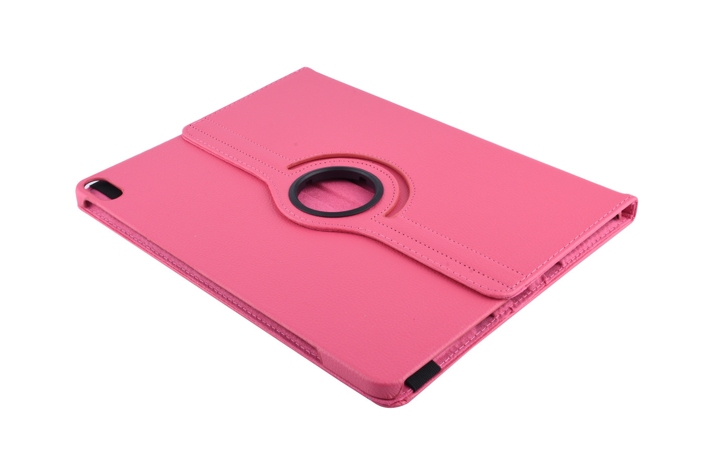 Apple iPad Pro 12.9 (2018) Hot Pink 360 graden draaibare hoes - Book Case Tablethoes, foto 6 van 6