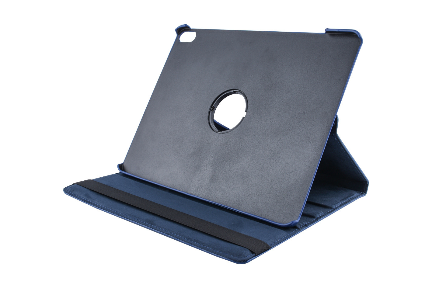 Apple iPad Pro 12.9 (2018) Blauw 360 graden draaibare hoes - Book Case Tablethoes, foto 5 van 6
