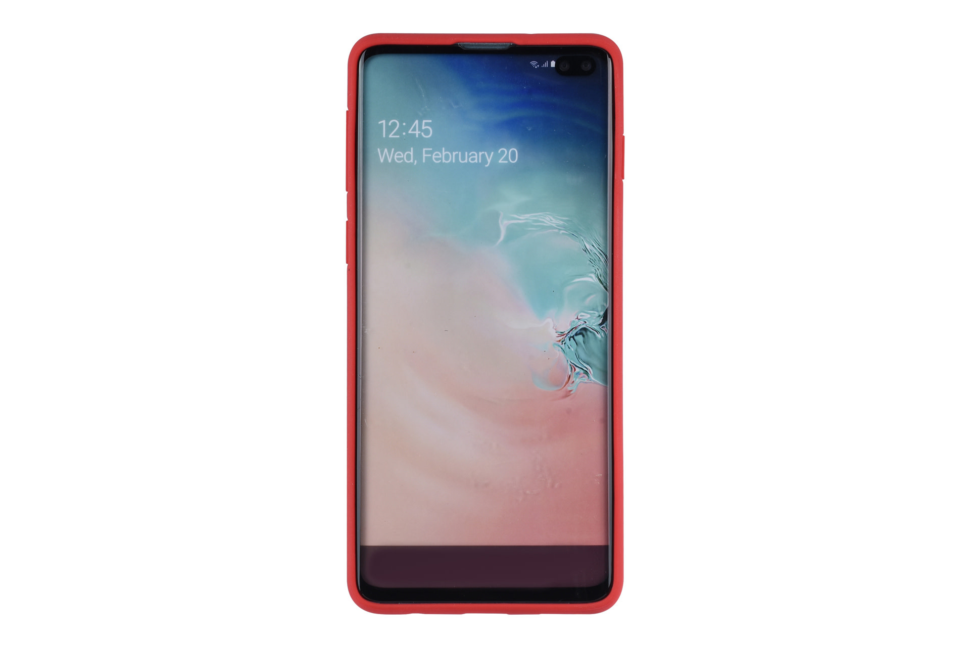 UNIQ Accessory UNIQ Accessory Galaxy S10 Plus Kunstleer portemonnee Hard Case Back cover - Rood, foto 3 van 6