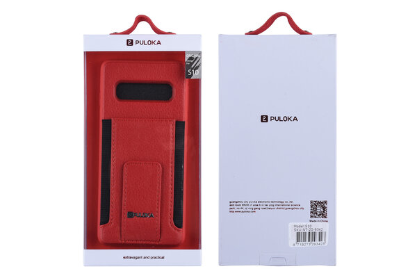 UNIQ Accessory Back Cover voor Samsung Galaxy S10 - Rood UNIQ Accessory Back Cover voor Samsung Galaxy S10 - Rood