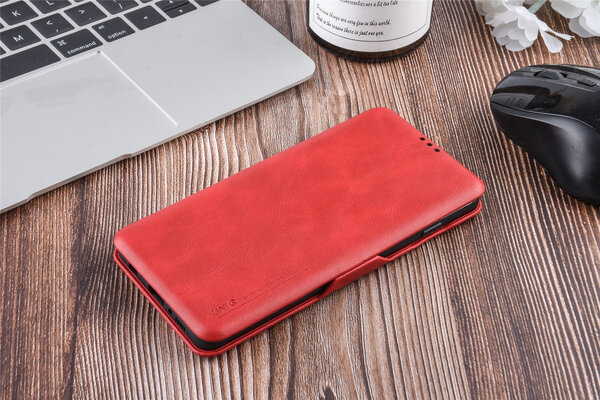 UNIQ Accessory Samsung Galaxy S10 Kartenhalter Rot Book-Case hul -Magnetverschluss - Kunststof;TPU UNIQ Accessory Samsung Galaxy S10 Kartenhalter Rot Book-Case hul -Magnetverschluss - Kunststof;TPU