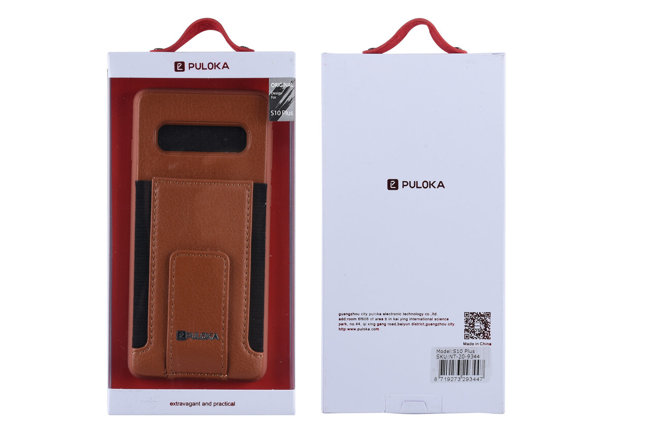 UNIQ Accessory Back Cover for Galaxy S10+ - Brown UNIQ Accessory Back Cover for Galaxy S10+ - Brown