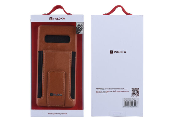 UNIQ Accessory Back Cover for Galaxy S10+ - Brown UNIQ Accessory Back Cover for Galaxy S10+ - Brown
